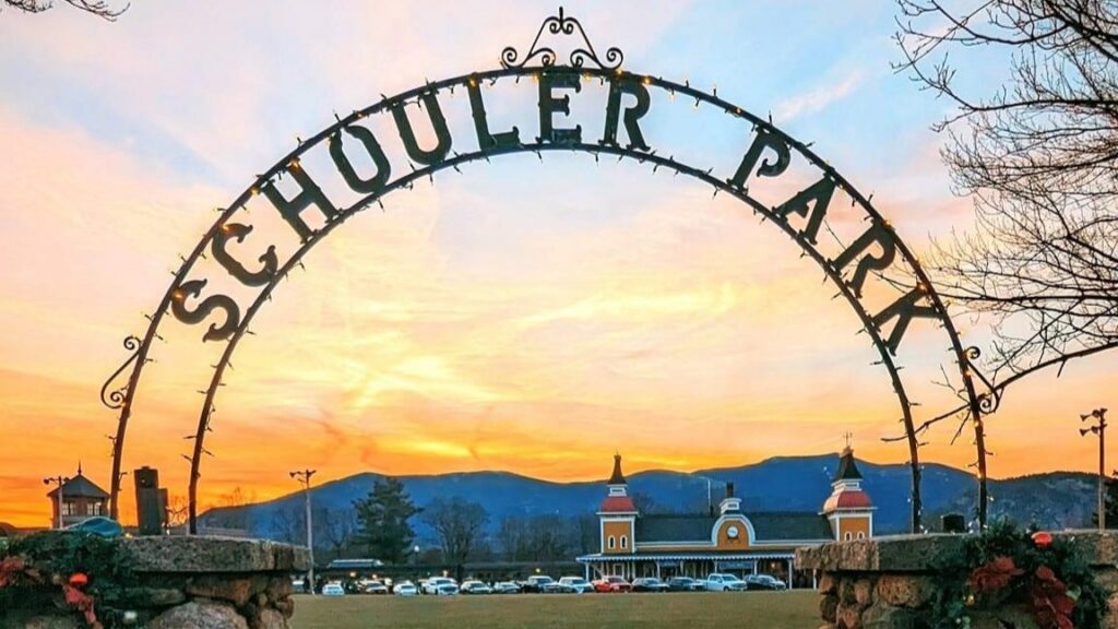 Train Station Downtown at Schouler Park